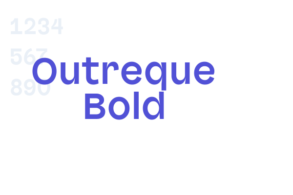 Outreque Bold