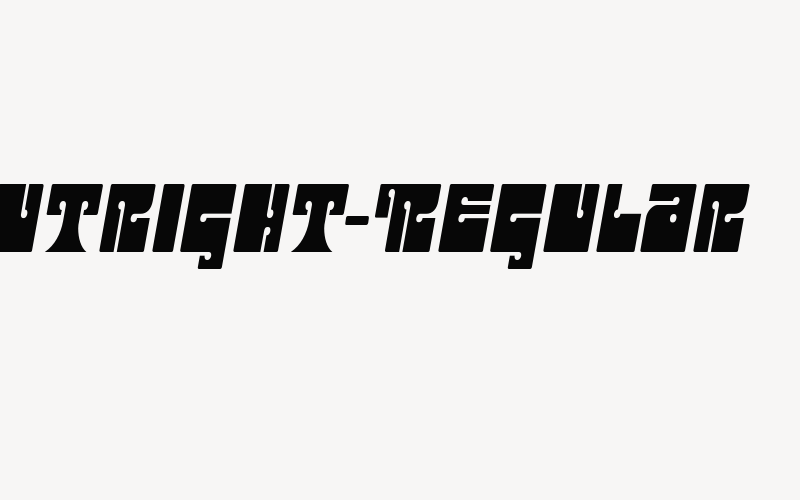 Outright-Regular Font