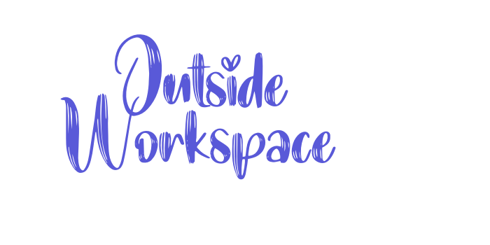 Outside Workspace Font Download