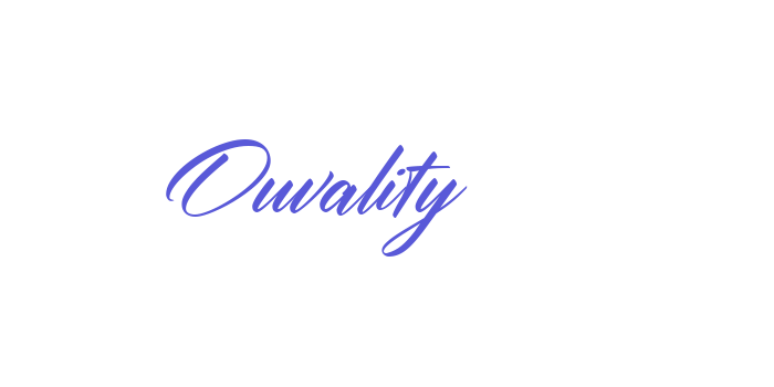 Ouvality Font Download