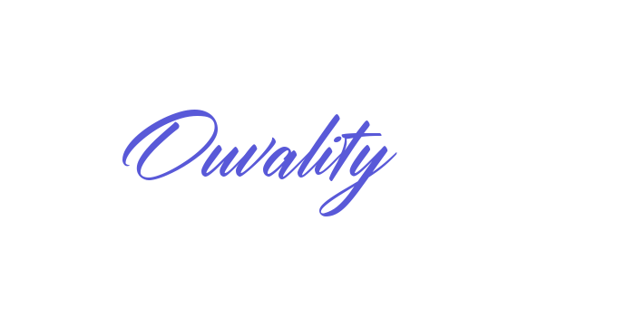 Ouvality Font