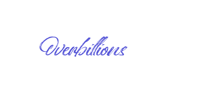 Overbillions Font