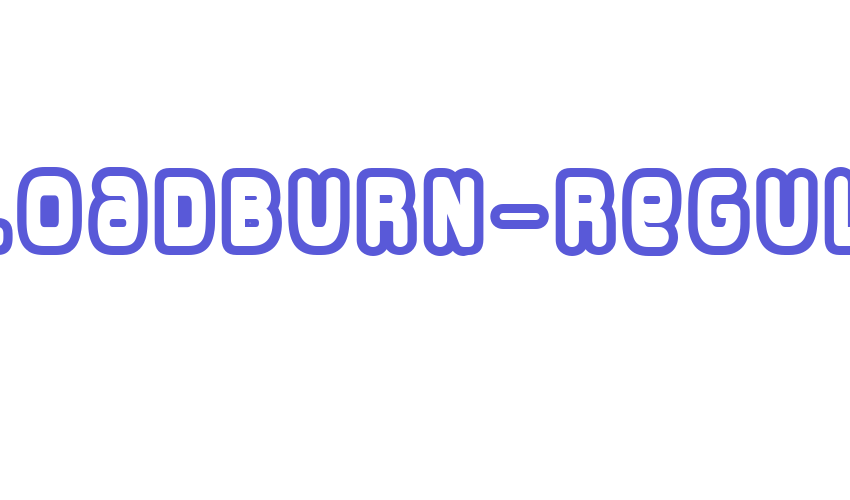 OverloadBurn-Regular Font