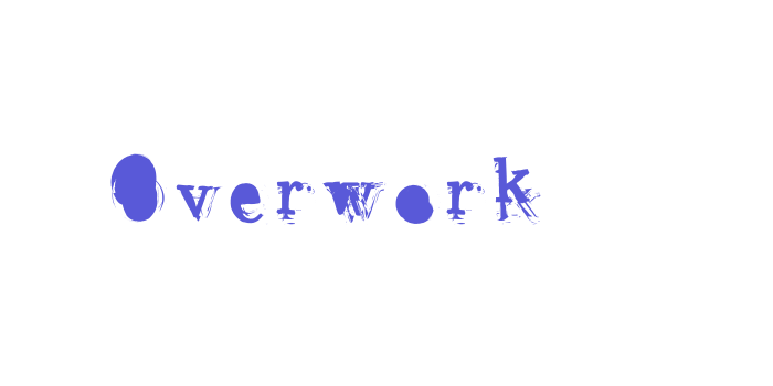 Overwork Font Download