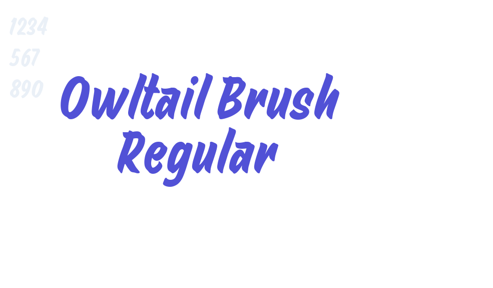 Owltail Brush Regular-font-download