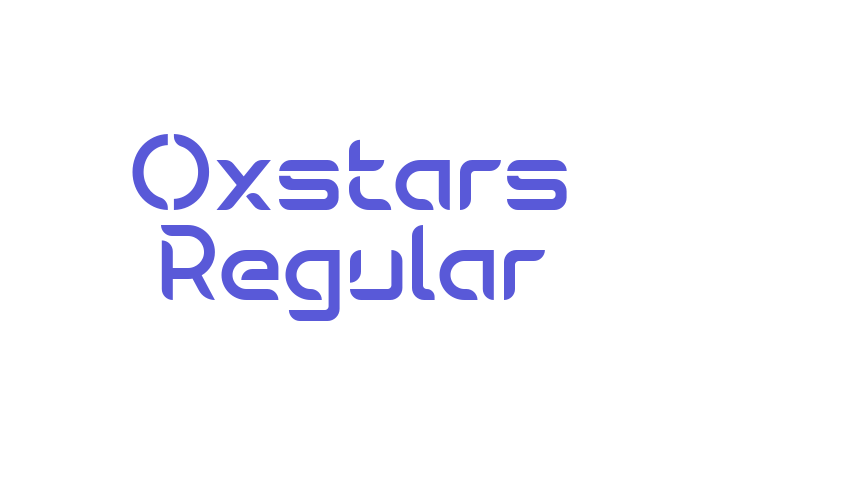 Oxstars Regular Font Download