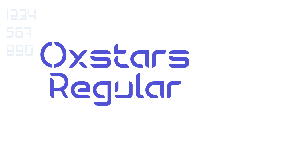 Oxstars Regular-font-download