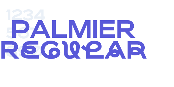 PALMIER Regular font free