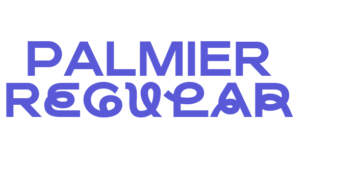 PALMIER Regular Font Download