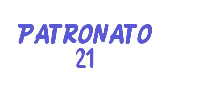 PATRONATO 21 Font Download