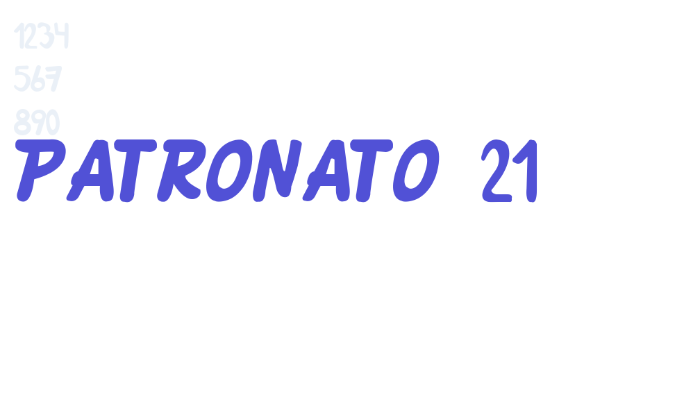 PATRONATO 21-font-download