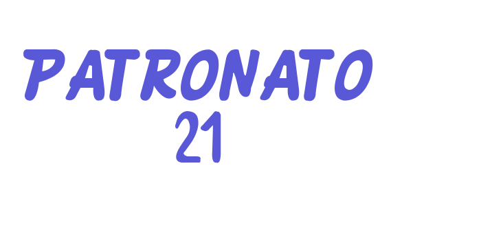 PATRONATO 21 Font