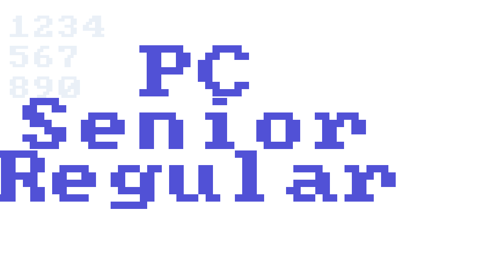 PC Senior Regular-font-download