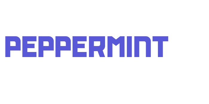 PEPPERMINT Font