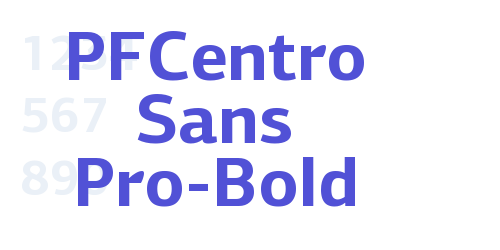 PFCentro Sans Pro-Bold-font-download