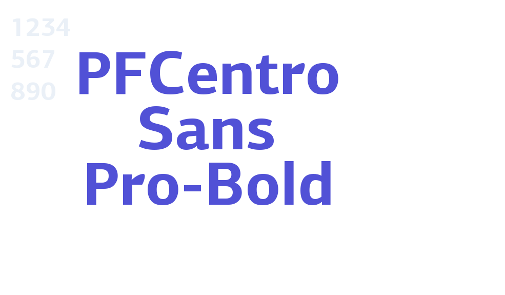 PFCentro Sans Pro-Bold-font-download