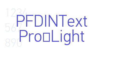 PFDINText Pro-Light-font-download