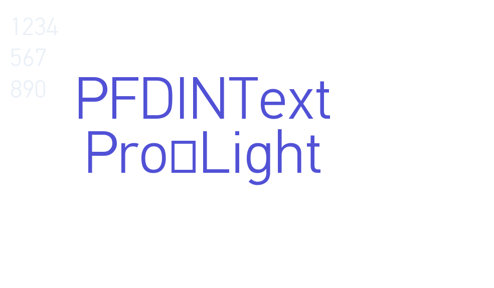 PFDINText Pro-Light-font-download