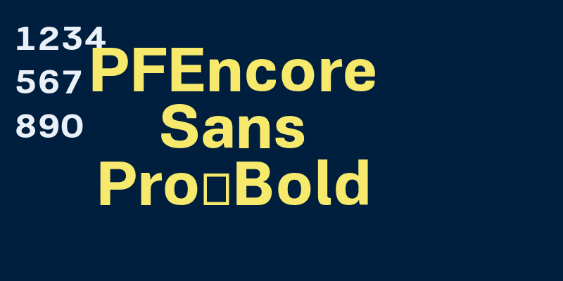 PFEncore Sans Pro-Bold