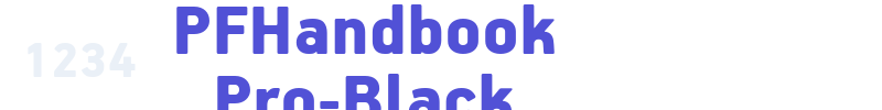 PFHandbook Pro-Black-font
