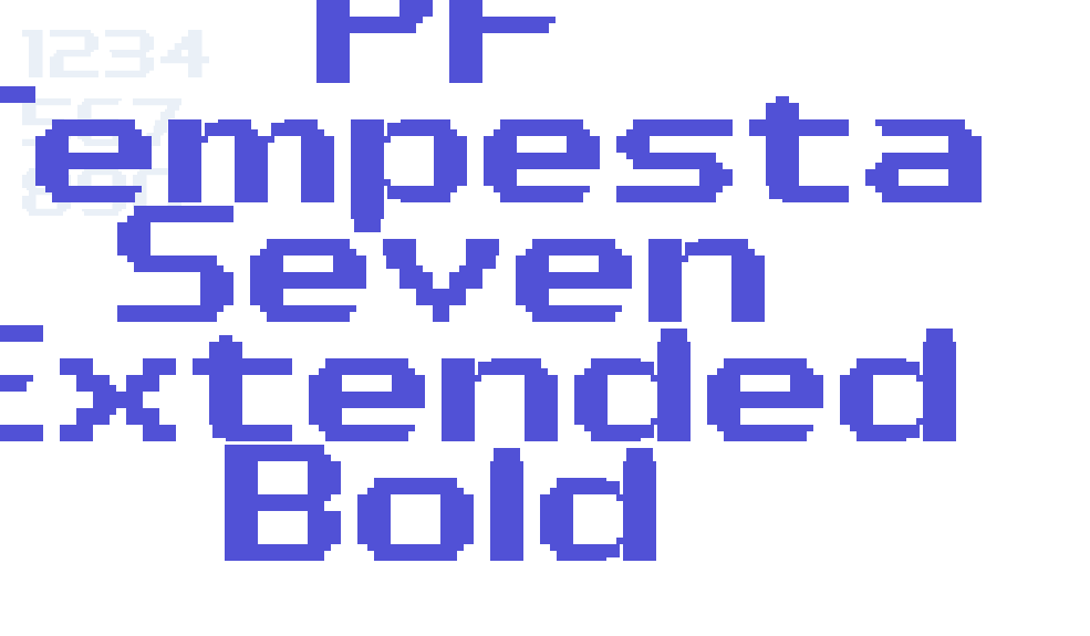 PF Tempesta Seven Extended Bold-font-download