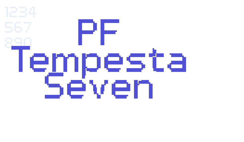 PF Tempesta Seven-font-download