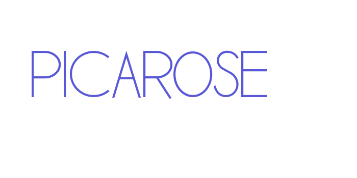 PICAROSE Font