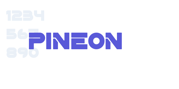 PINEON font free