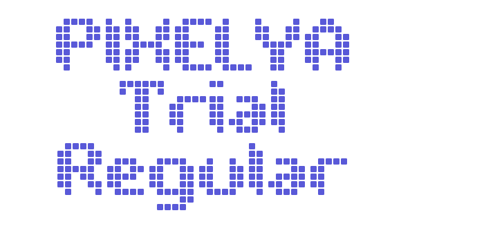 PIXELYA Trial Regular Font