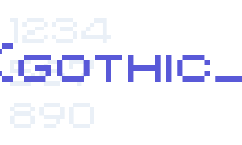 PIXgothic_7 Font Download