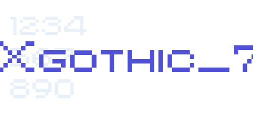 PIXgothic_7-font-download