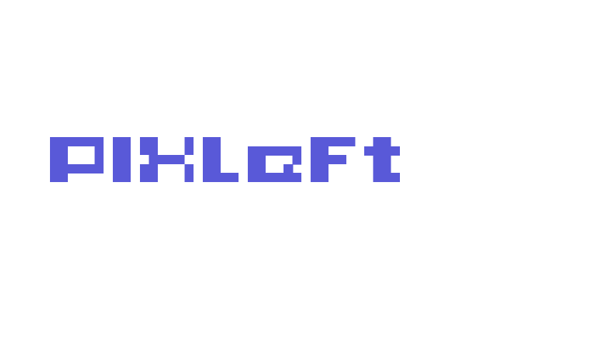 PIXleft 5 Font