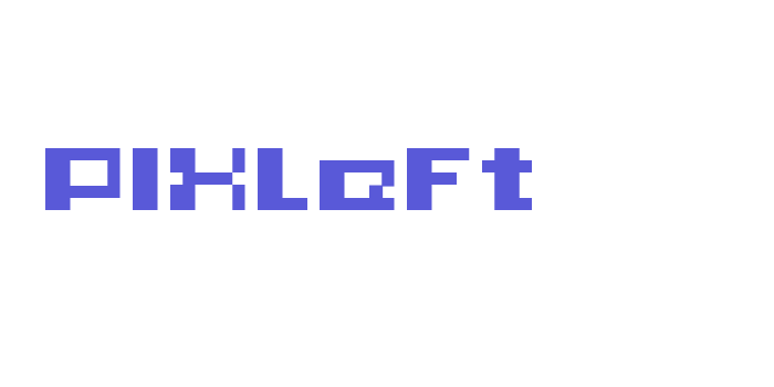 PIXleft 5 Font Download