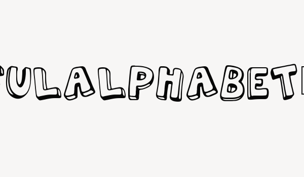 PLAYFULALPHABET_demo Font