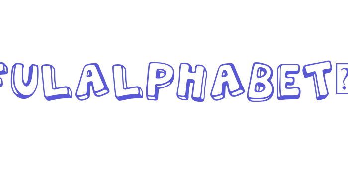 PLAYFULALPHABET_demo Font Download