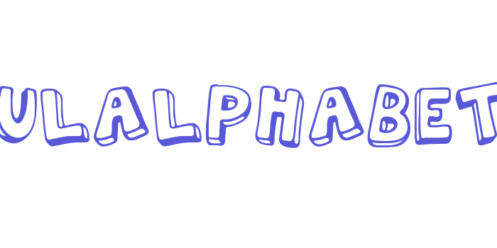 PLAYFULALPHABET_demo Font