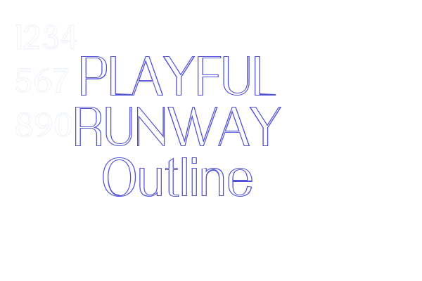 PLAYFUL RUNWAY Outline