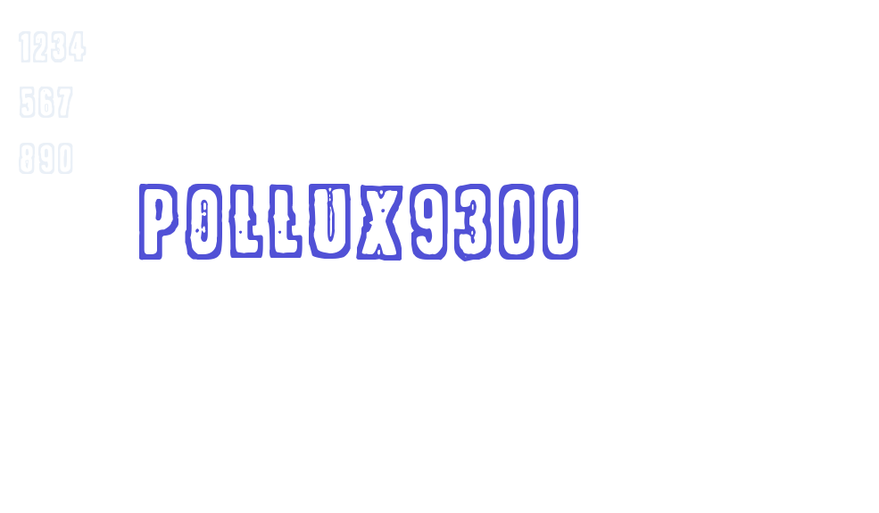 POLLUX9300-font-download