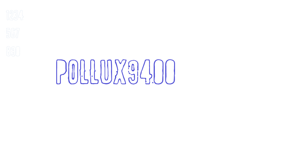 POLLUX9400-font-download