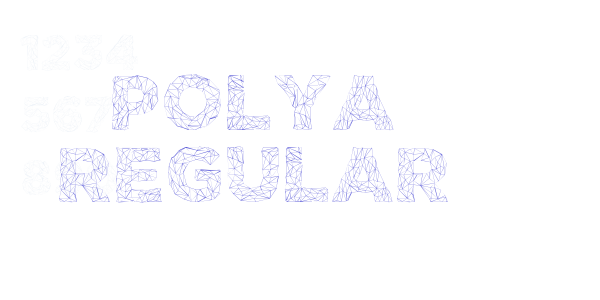 POLYA Regular font free