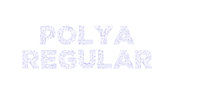 Download POLYA Regular Font