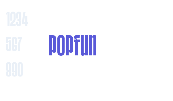 POPFUN Font