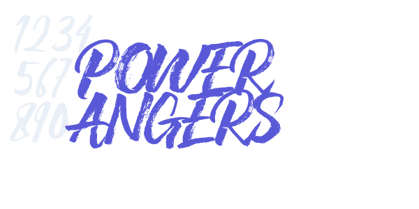 POWER ANGERS font free