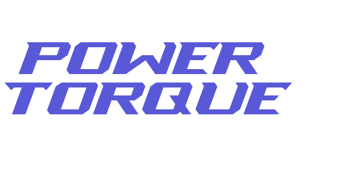 POWER TORQUE Font Download