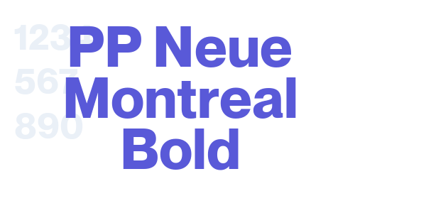 PP Neue Montreal Bold font free