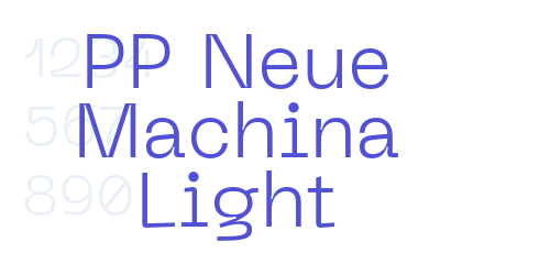 PP Neue Machina Light-font-download