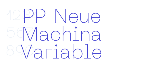 PP Neue Machina Variable-font-download