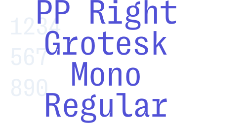 PP Right Grotesk Mono Regular-font-download