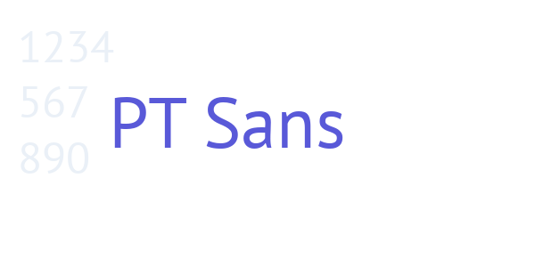 PT Sans font free