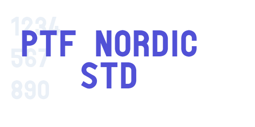 PTF NORDIC Std-font-download